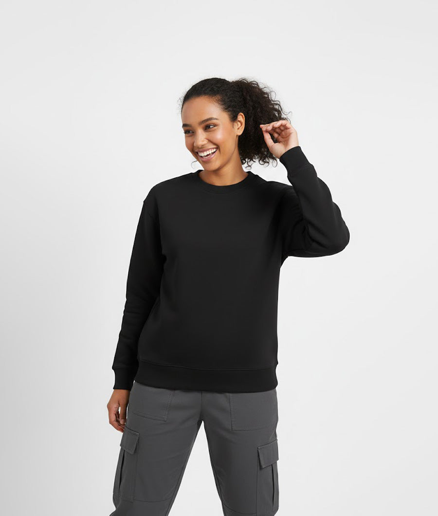Crew Neck Sweatshirt - Women