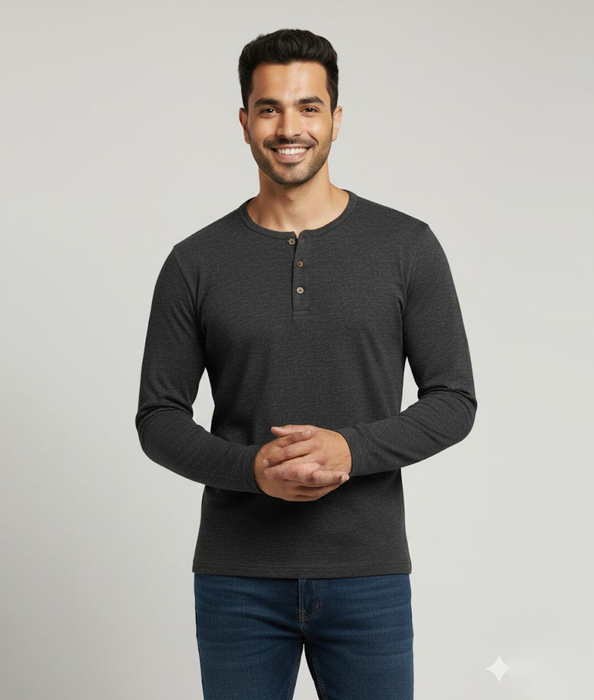 
                        
                          Henley - Long Sleeve
                        
                      