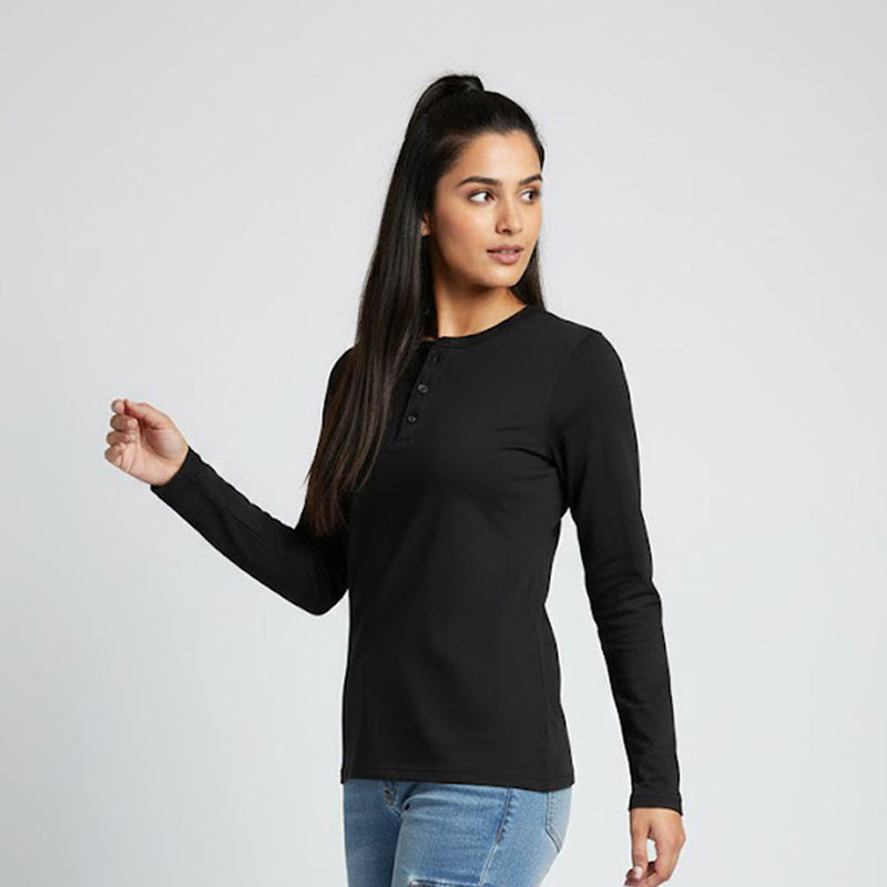 Henley - Long Sleeve - Women