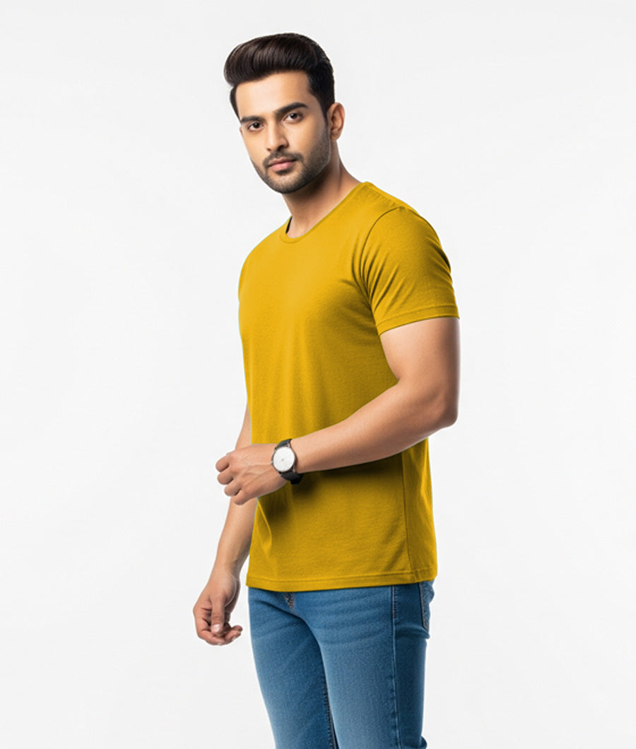 Buy Custom Tailored V Neck T-shirt for Men Online | Hungover