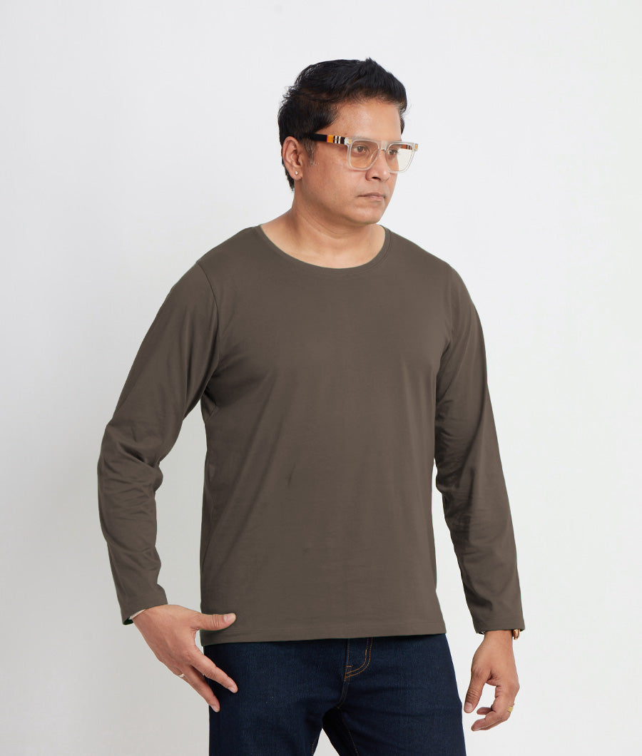 Crew Neck Tee - Long Sleeve