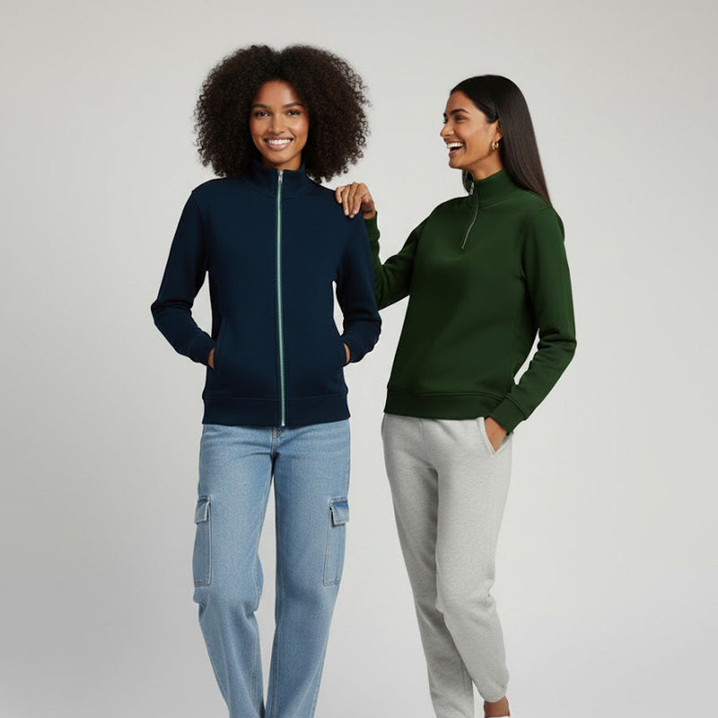 Turtle Neck Sweatshirt - Women