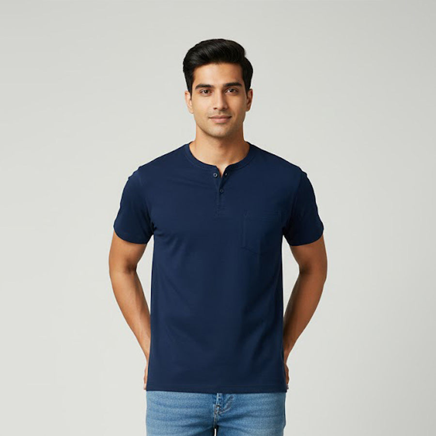 Henley Short Sleeve for Men – made-to-measure by Hungover